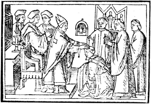 Ordination of a deacon 1520